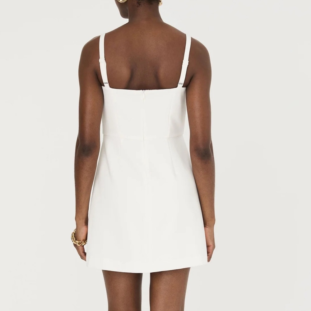 French Connection Whisper Strappy Envelope Mini Dress - Picture 5 of 10